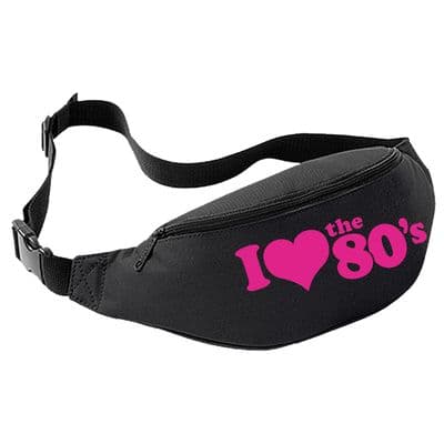I Love The 80's Bum Bag