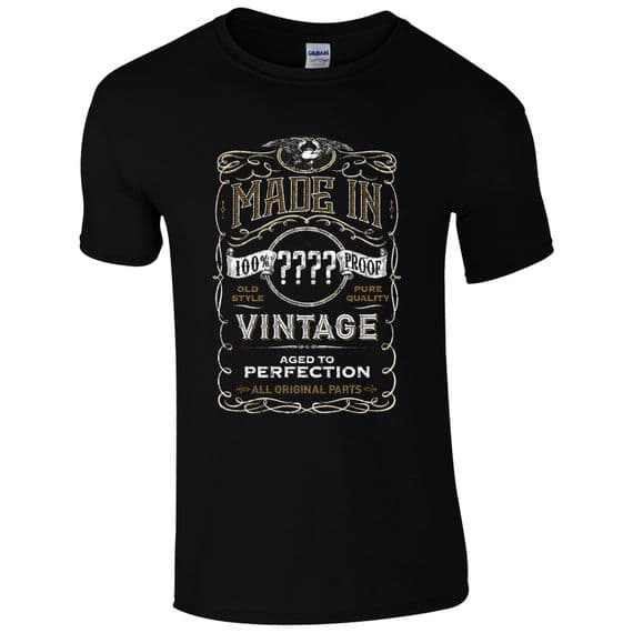 Made In Custom Year T-Shirt