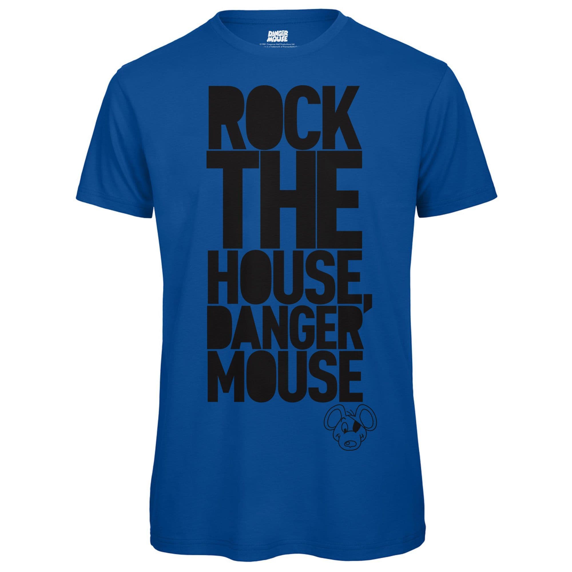 T-shirt Homme Danger Mouse Cedarwood State – Taille S – Coton Imprimé