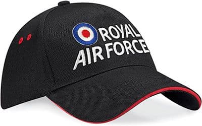 Royal Air Force Embroidered Logo Contrast Baseball Cap