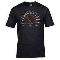 Speedometer 1973 Birthday T-Shirt - Funny Feels Age Year Present Mens Gift