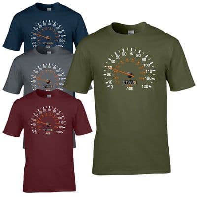 Speedometer 1988 Birthday T-Shirt - Funny Feels Age Year Present Mens Gift