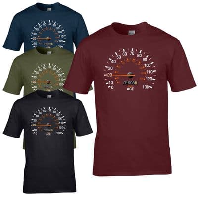 Speedometer 1998 Birthday T-Shirt - Funny Feels Age Year Present Mens Gift