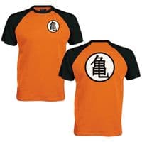 Turtle Chinese Training Symbol Baseball T-Shirt Dragon Anime Inspired Fan Top