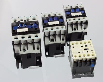AC CONTACTOR, 12, 18 or 25 AMP 3 POLE, 230V N/O & N/C OPTIONS