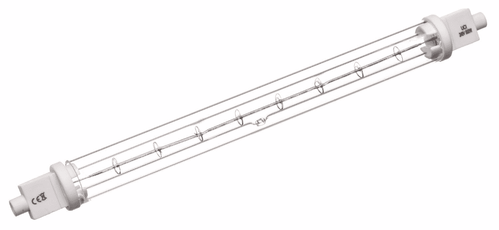 Catering Wärmelampe 300 Watt , 220 Mm – Halogen-Infrarot-Glühbirne Zum Einschieben, Für Buffets Und Theken R7s Led 118mm 300w