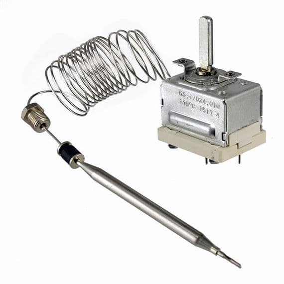 EGO 55.17024.010 THERMOSTAT 30 to 110c, SUPPLIED WITH GLAND SET