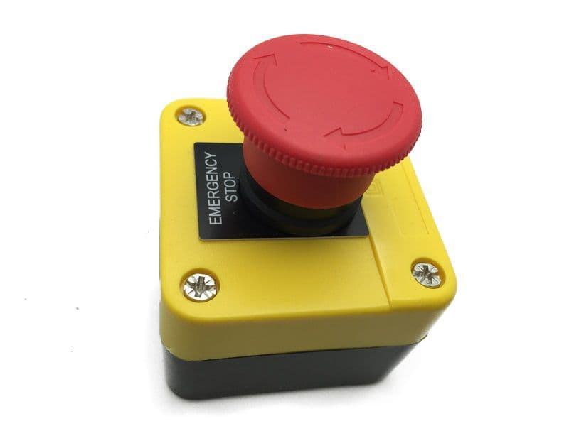 Interlocking Button Fix Gas Interlock Emergency Stop Button