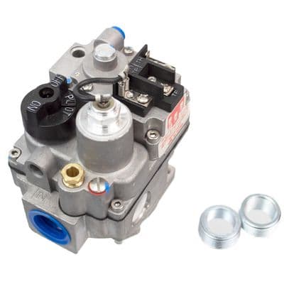 Replacement BMVR Robertshaw NAT Gas Valve U7000 Unitrol Millivolt 1/2″ and 3/4″