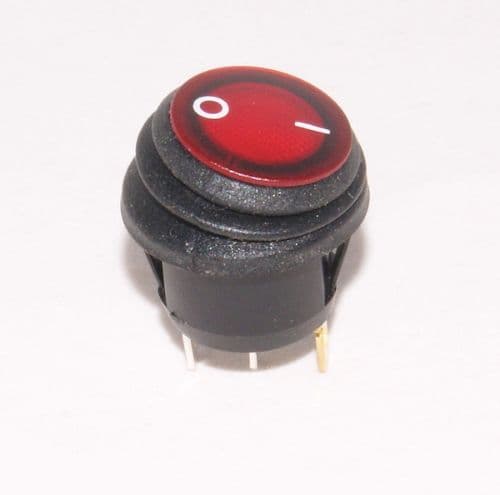 Round Rocker Switch