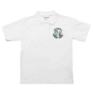 Asterdale White Polo with logo
