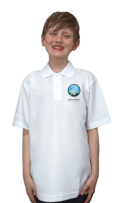 Brackensdale polo with logo
