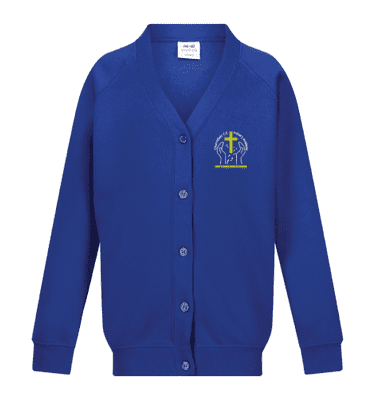 Churchfield Primary Cardigan Royal