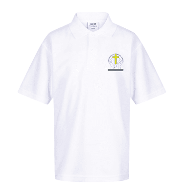 Churchfield Primary PE Polo white