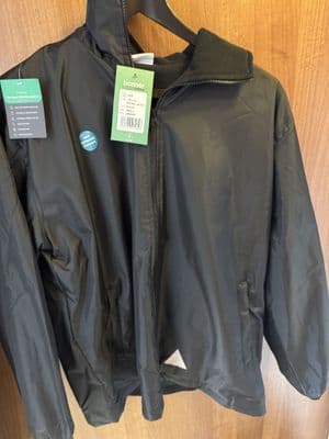 Fleece Lined waterproof coat