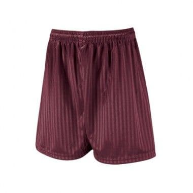 Football Shorts - Maroon