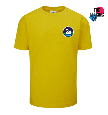 Highfields Spencer Academy PE T-shirt Yellow