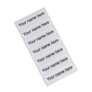 Iron On Name Tapes