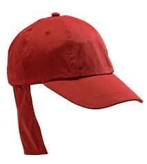 Legionnaire cap plain red