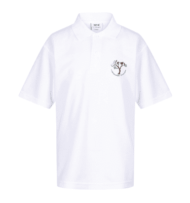 Longmoor Primary Polo White