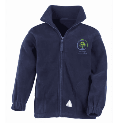 Oak grange Fleece with logo