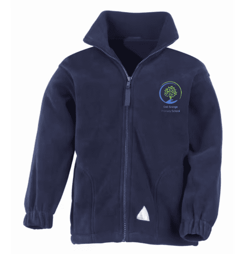 Oak grange Fleece with logo