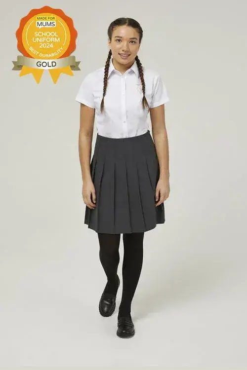 Pleat Skirt Harrow Grey