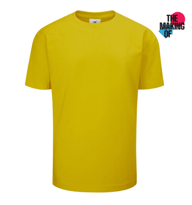Springfield Junior School PE T-shirt Yellow
