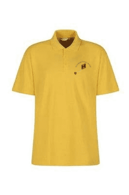 Springfield Yellow PE Polo with logo
