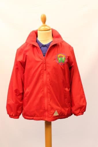 Westdale Coat red with logo