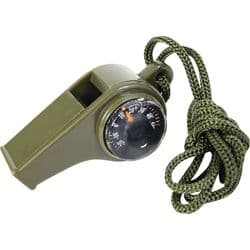 3 IN 1 WHISTLE COMPASS THERMOMETER CAMPING FISHING R571