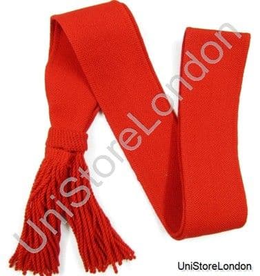 Army Sash Shoulder Red Wool Worsted Guards Sergeants Sash