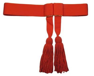 Army Sash Waist Belt Red Waist Sash
