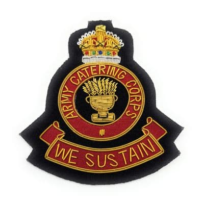 Badge ARMY CATERING CORPS KC