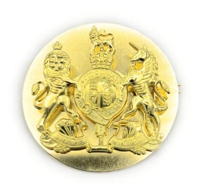 Badge caot of arms WO1 RSM  Kings Crown R2788