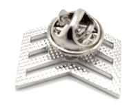 Badge Chrome Drum Major’s Lapel Badge R2807