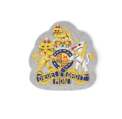 Badge Coat of Arms On Grey Cloth R2476