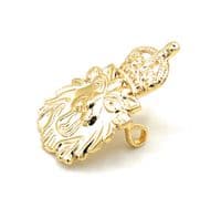 Badge Collar Kings Crown CiiiR Crown Clatch Pin Tudor Crown R2797