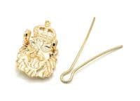 Badge Collar Kings Crown CiiiR Crown Clatch Pin Tudor Crown R2797