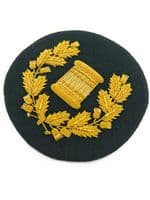 Badge Drum Major Gold on  Bottle Green Pipe Band R2830