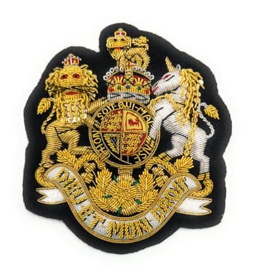 Badge King's Crown Warrant Officer Class 1 (WO1) Superintending Clerk