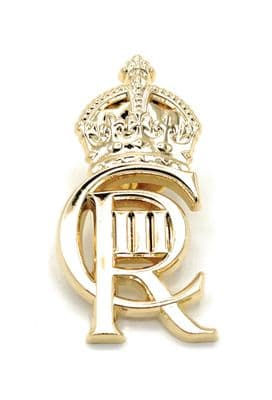 Badge Kings CIIIR Cypher gold with clutch pin at abck R2704