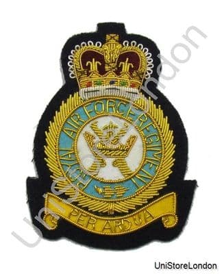 Badge Royal Air Force RAF Wire Blazer Badge R617