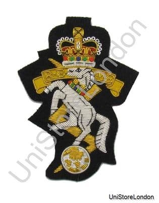 Badge Royal Electrical and Mechanical Engineers Blazer Badge on Black R658