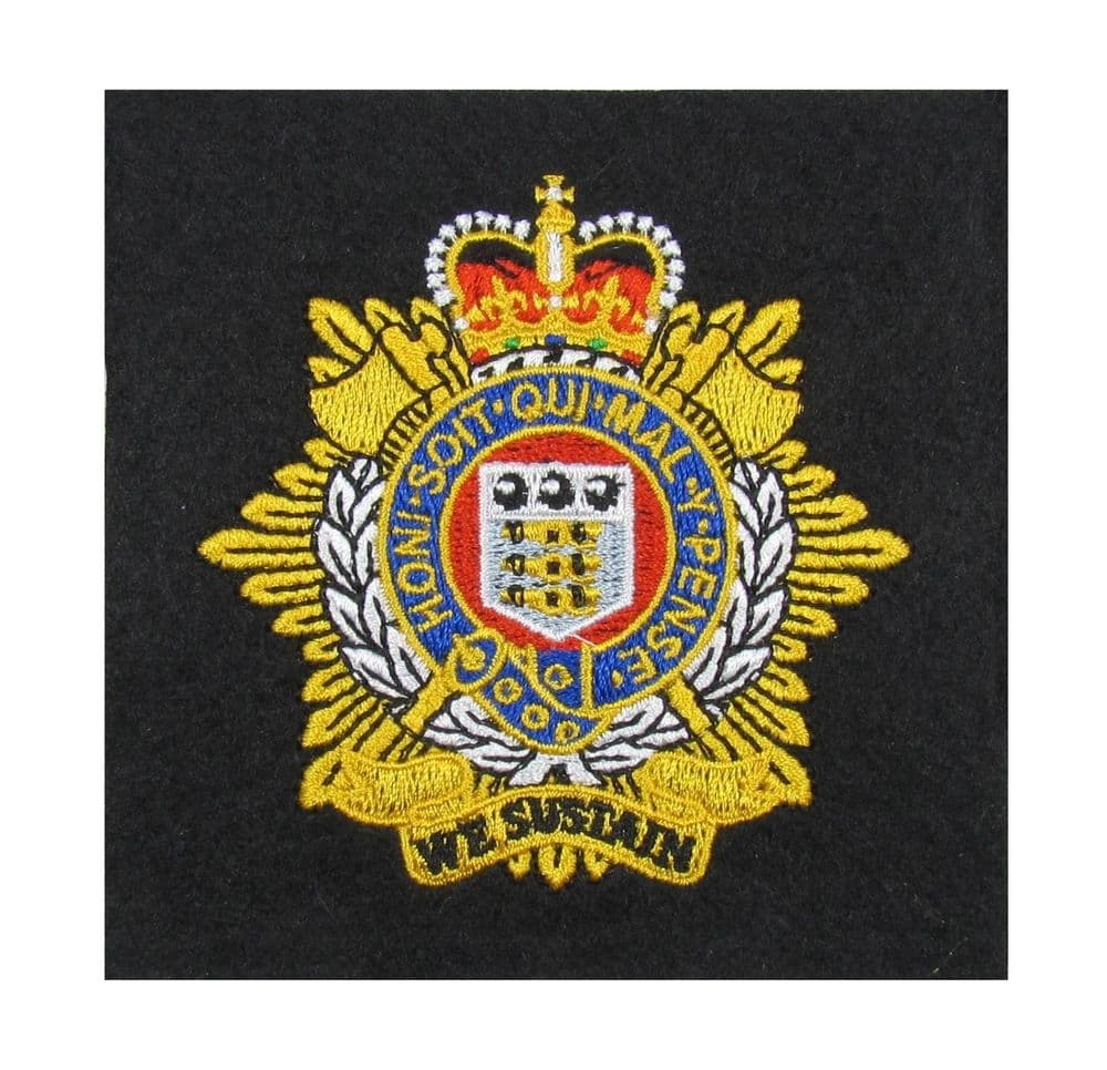 Rlc Ribbon Badge Royal Logistic Corps Blazer Badge RLC