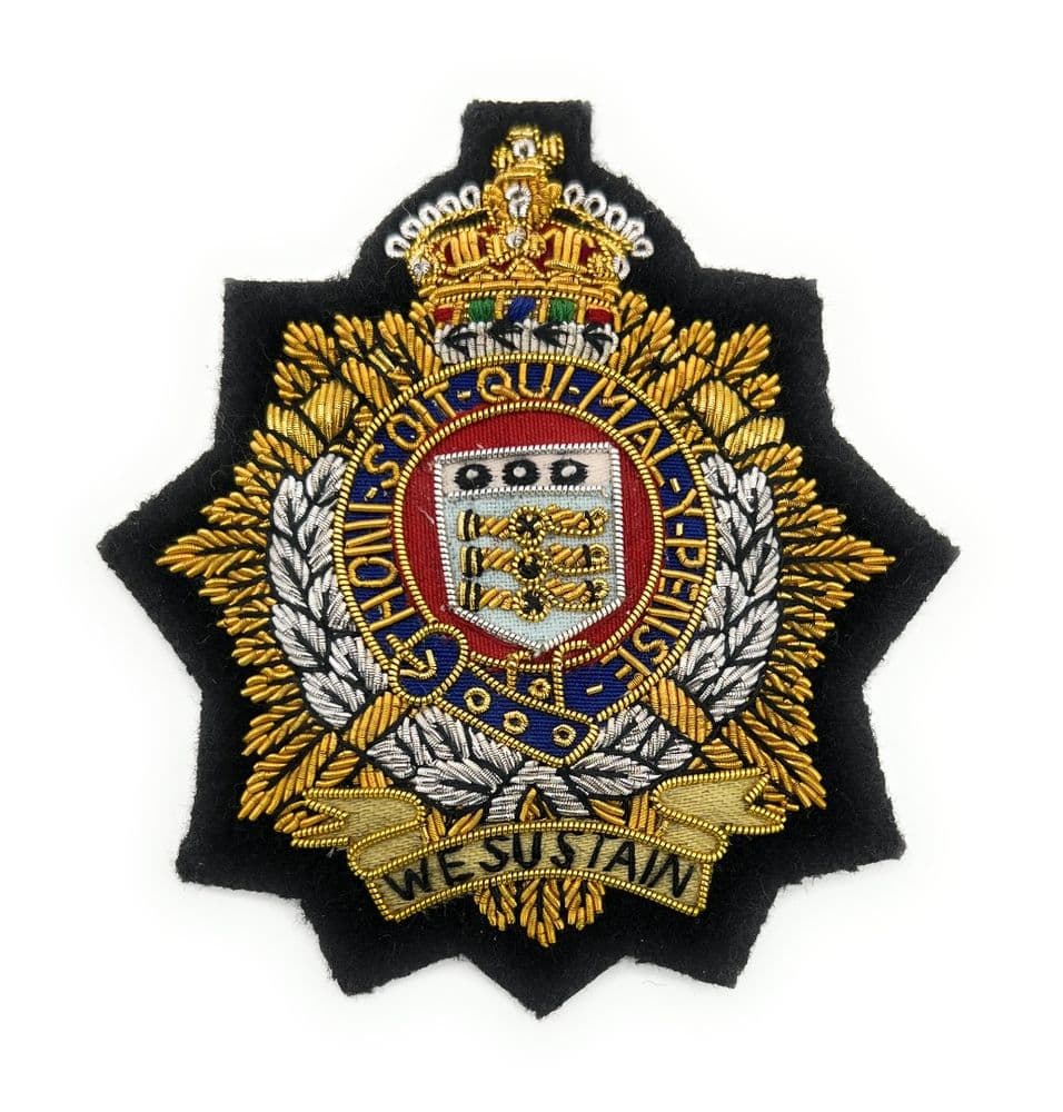 Rlc Ribbon Badge Royal Logistics Corps Blazer Badge RLC Blazer Badge New Kings ...