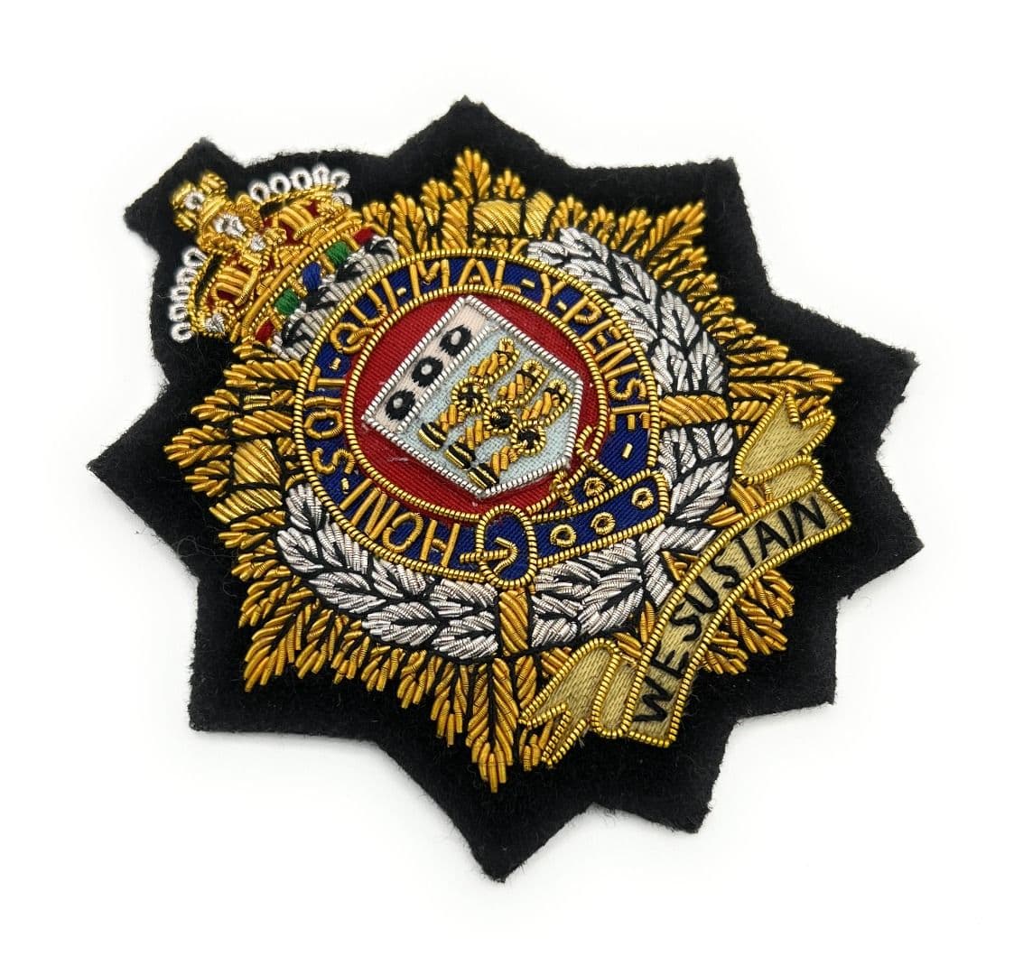 Rlc Ribbon Badge Royal Logistics Corps Blazer Badge RLC Blazer Badge New Kings ...