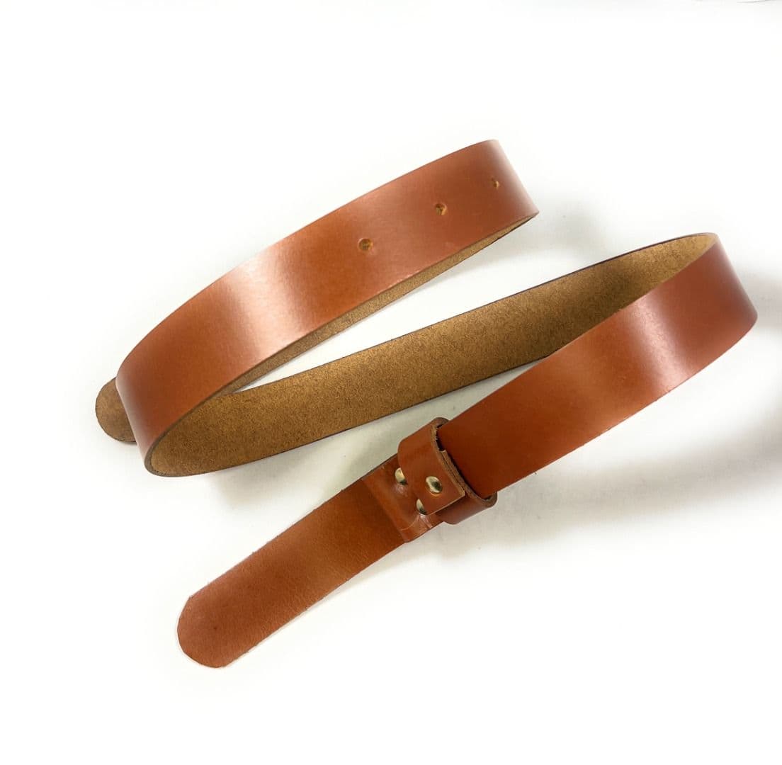 Belt Civil War Western Gun Belt Brown No Buckle R1644