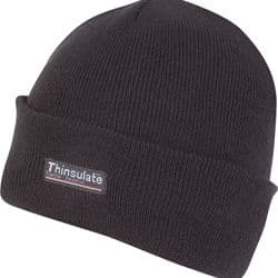 BOB HAT JACK PYKE THINSULATE LINED BLACK R555