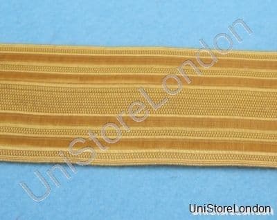 Braid Naval Gold Metal wire 45mm Naval Braid Sold as Cut Piece 30 CMS R538CT